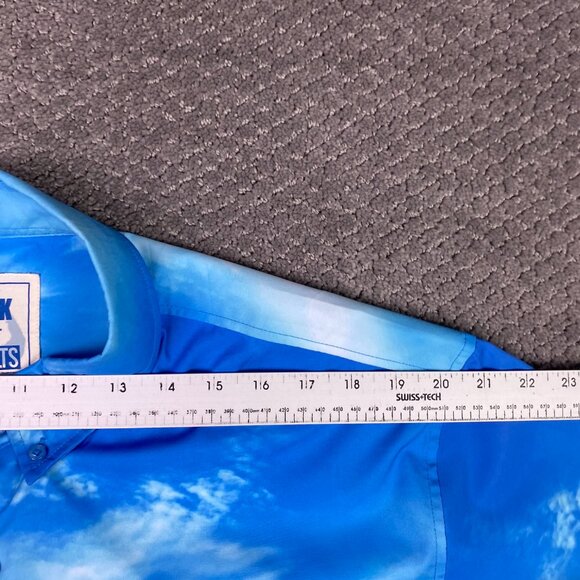 RSVLTS Shark Week Shirt Men's XL Button Down Up Discovery Channel All Over Print - Picture 11 of 11